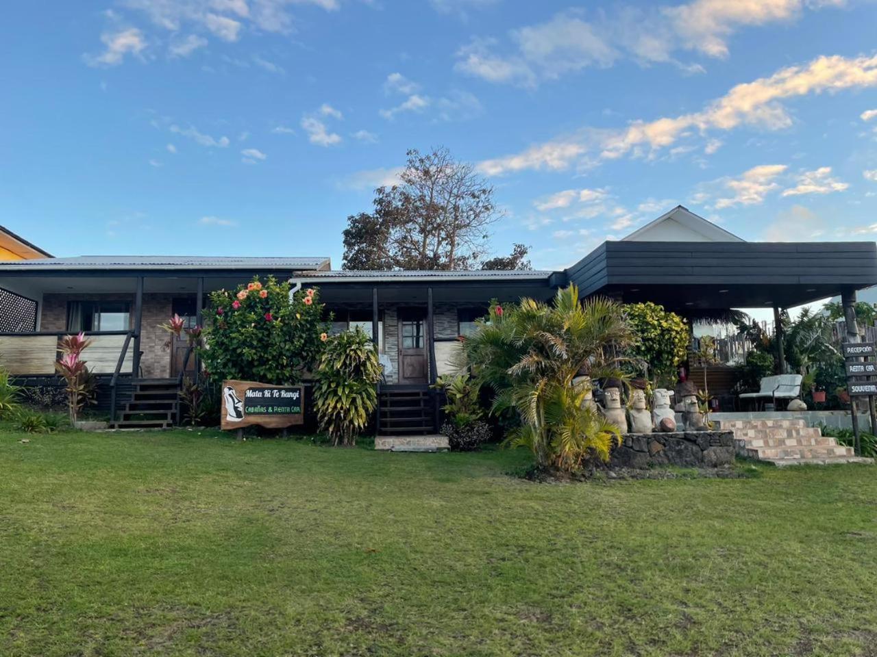 Mata Ki Te Rangi Rapa Nui Apartment อังกาโรอา ภายนอก รูปภาพ