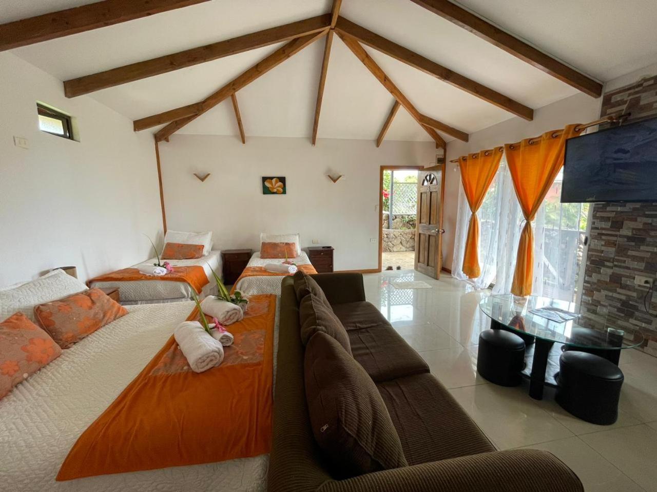 Mata Ki Te Rangi Rapa Nui Apartment อังกาโรอา ภายนอก รูปภาพ
